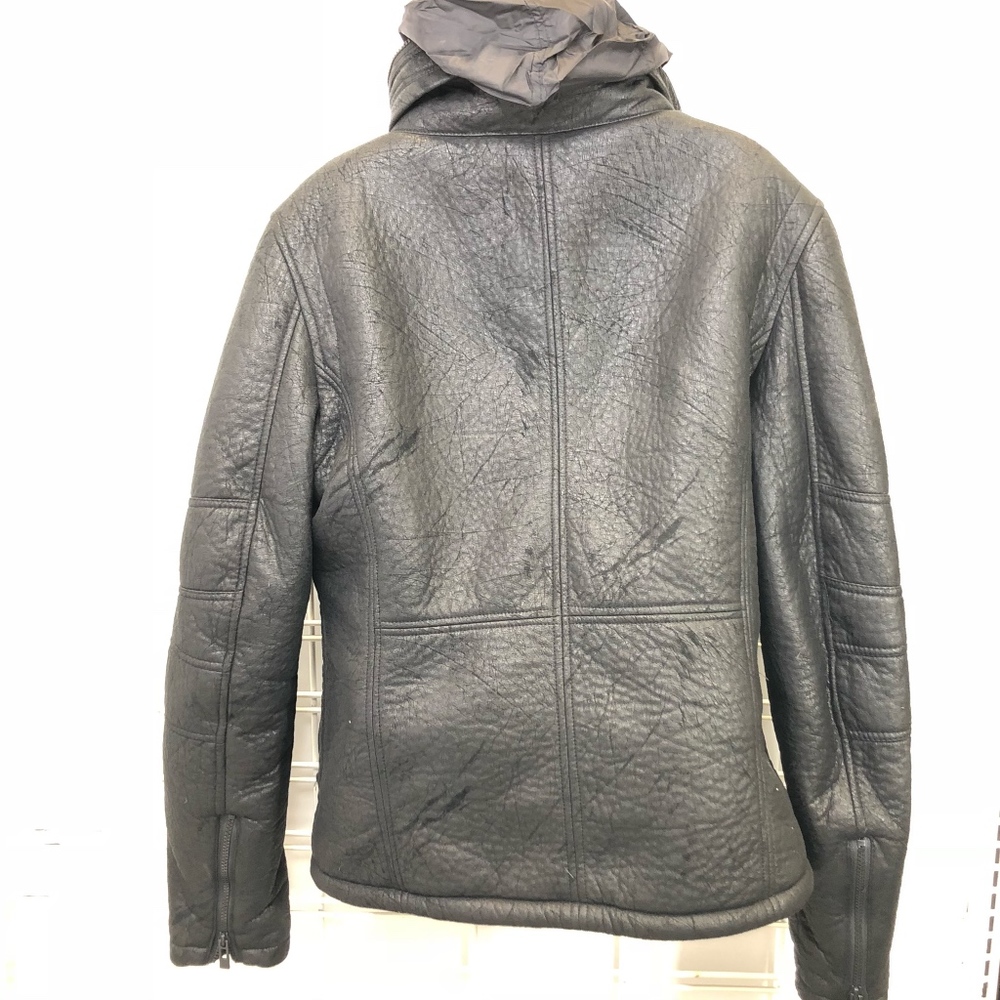 Rogue State Bomber Motorcycle Jacket Coat Sz M - Picture 4 of 7